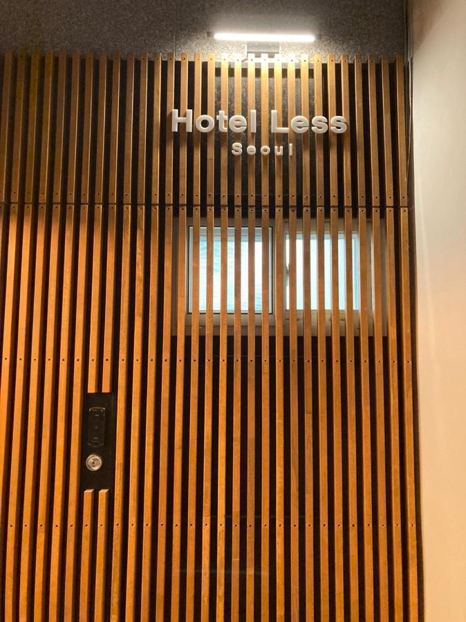 Hotel Less Seoul Seul Exterior foto